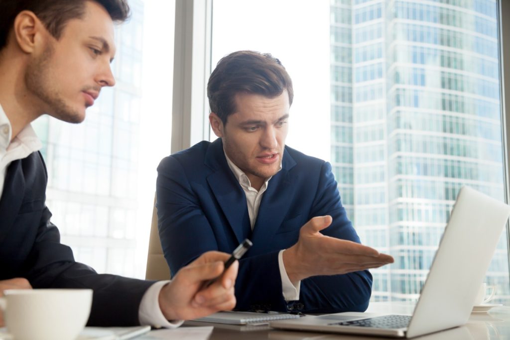 Nevada business attorney advising an entrepreneur on protecting a business idea with trademarks and legal agreements.