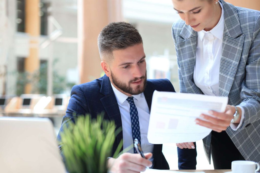 Nevada business contract attorney reviewing an agreement with a business owner