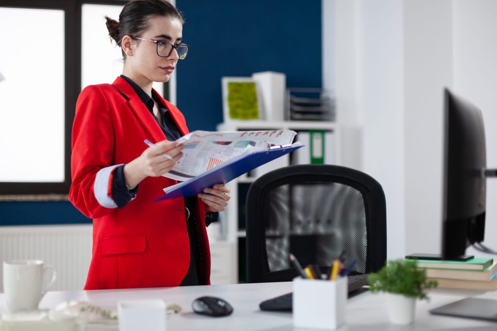 Nevada employer reviewing an employee termination checklist and employment records