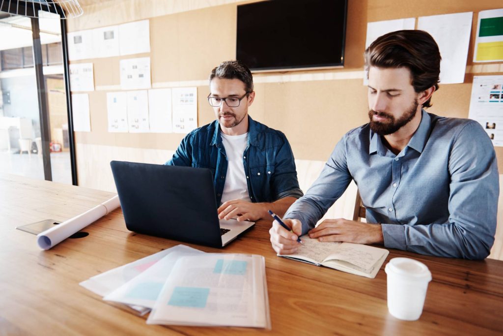 Nevada business owner reviewing an intellectual property assignment agreement with a contractor