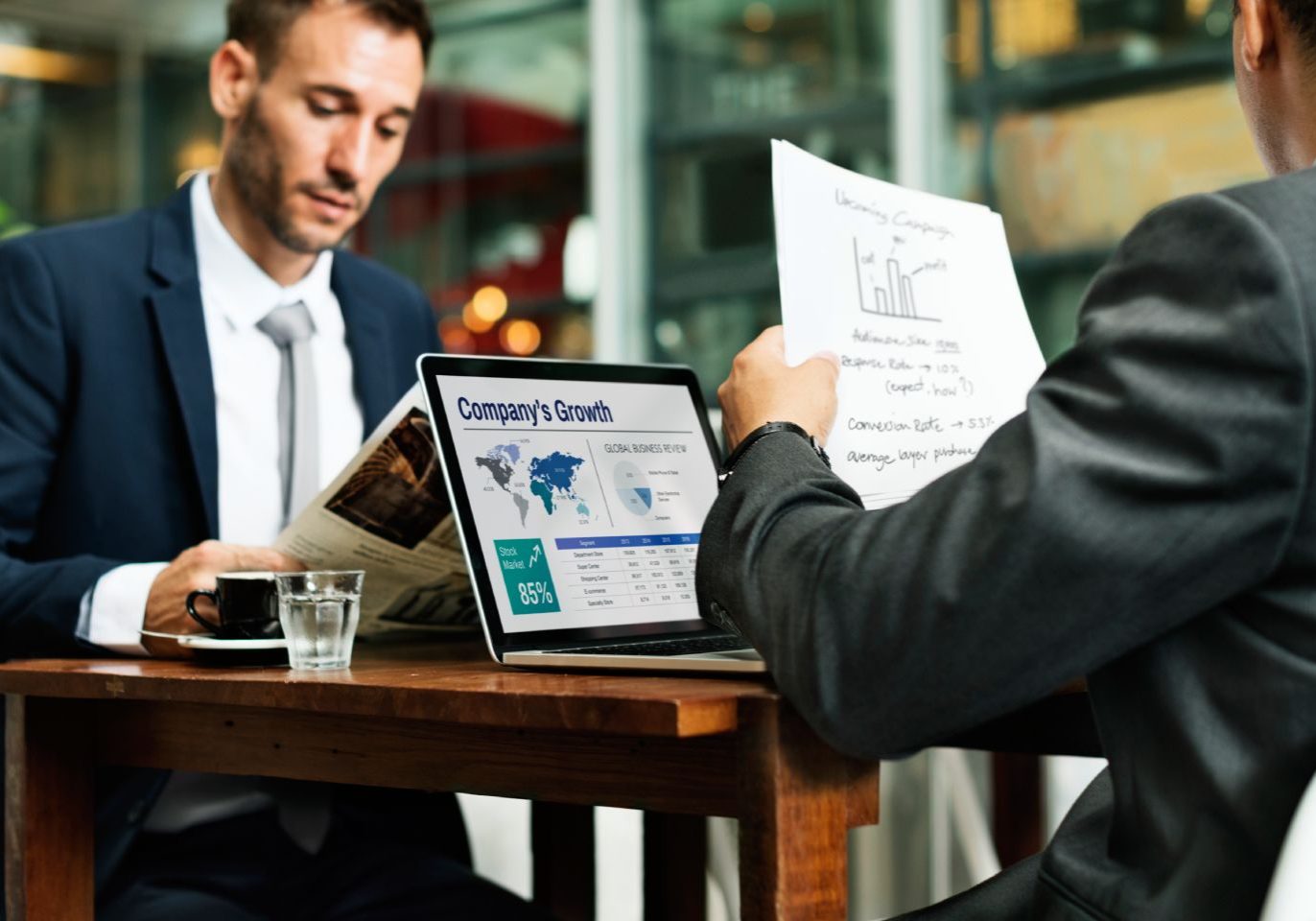 Business owner reviewing a non-compete agreement during a Nevada business sale